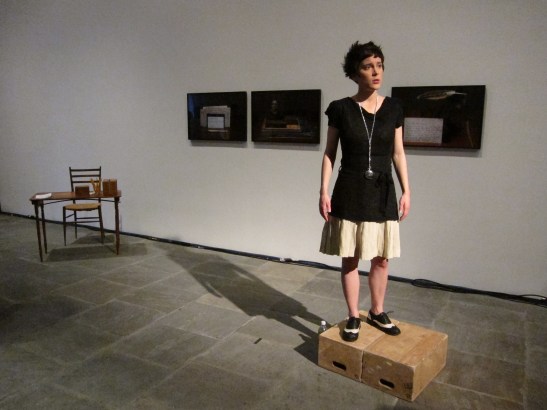 Andrea Geyer, Comrades of Time, Whitney Biennial 2012. Image courtesy of Bryony McIntyre.