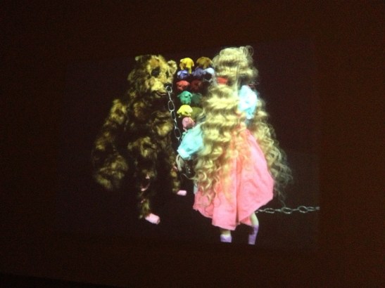 Nathalie Djurberg & Hans Berg, 2013Installation view, Zach Feuer Gallery