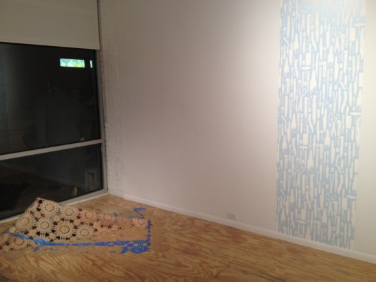 Dan Funderburgh, Kim Faler. Installation view. Image courtesy of Erin Dziedzic