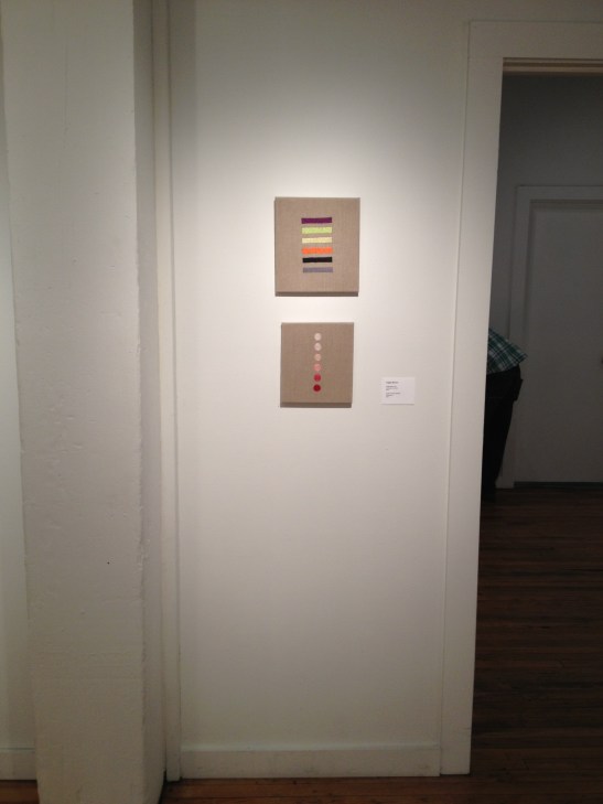 Spring Group Show Featuring Angela Burson at Leedy-Voulkos Art Center, Kansas City, MO. Installation view. Image courtesy of Erin Dziedzic