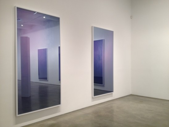 Sara VanDerBeek, installation view at Metro Pictures, NY. Image courtesy of Erin Dziedzic
