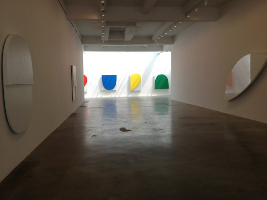 Ellsworth Kelly at Ninety, installation view at Matthew Marks, NY. Image courtesy of Erin Dziedzic
