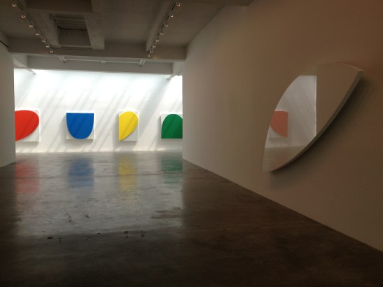Ellsworth Kelly at Ninety, installation view at Matthew Marks, NY. Image courtesy of Erin Dziedzic