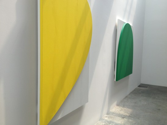 Ellsworth Kelly at Ninety, installation view at Matthew Marks, NY. Image courtesy of Erin Dziedzic