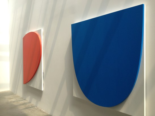 Ellsworth Kelly at Ninety, installation view at Matthew Marks, NY. Image courtesy of Erin Dziedzic