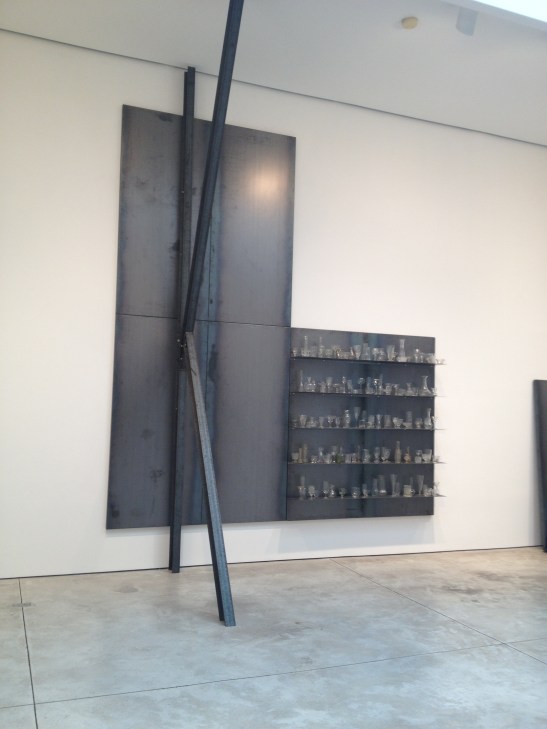 Jannis Kounellis, installation view at Cheim & Read, NY. Image courtesy of Erin Dziedzic