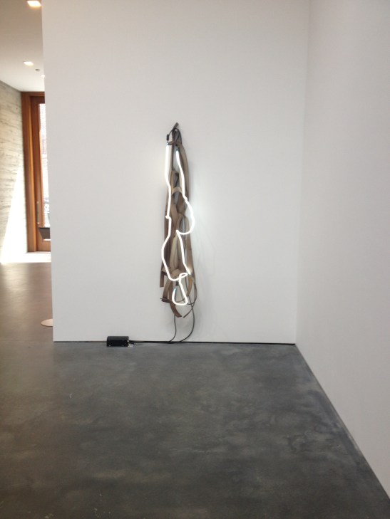 Richard Serra: Early Works, installation view at David Zwirner, NY. Image courtesy of Erin Dziedzic