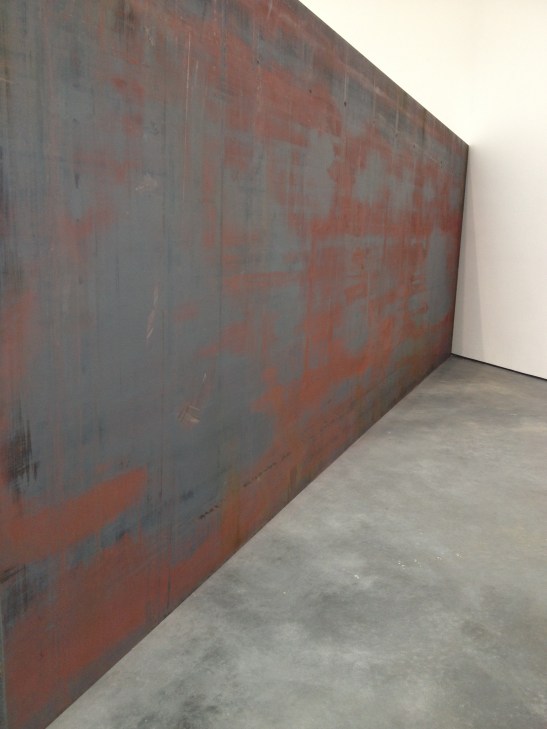 Richard Serra: Early Works, installation view at David Zwirner, NY. Image courtesy of Erin Dziedzic