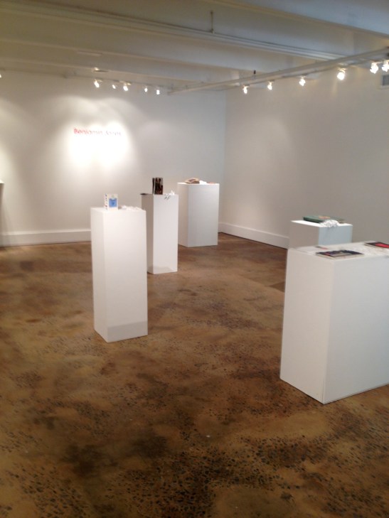 Benjamin Jones, installation view of “4 X4,” Barbara Archer Gallery, Atlanta, GA, Image courtesy of Shantay Robinson