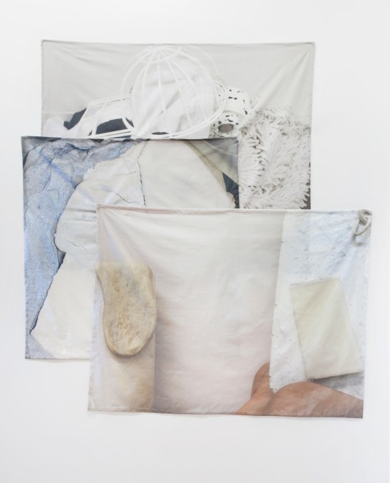 Travis Boyer and Hayden Dunham, installation view at Jackie Klempay, Brooklyn, NY. Image courtesy of Jackie Klempay.