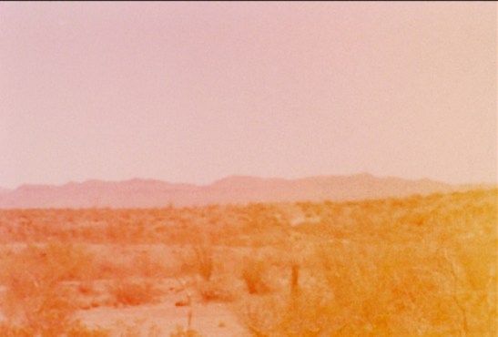 Victoria Fu, in collaboration with Ester Partegas, Three Breaths, 2012, 16mm film projection. Image courtesy of the artist.