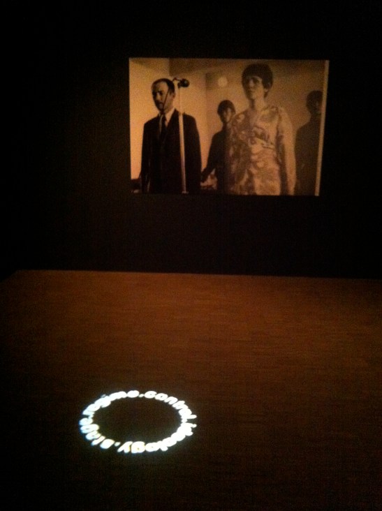 Gülsün Karamustafa, A PROMISED EXHIBITION installation view, 2013–2014, SALT Beyoğlu and SALT Galata, İstanbul Türkiye. Image courtesy of Greg Eltringham.