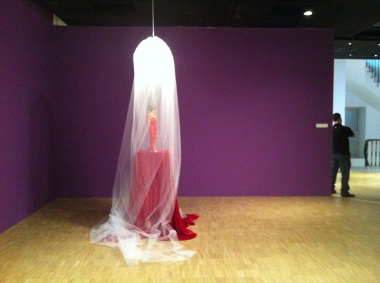 Gülsün Karamustafa, A PROMISED EXHIBITION installation view, 2013–2014, SALT Beyoğlu and SALT Galata, İstanbul Türkiye. Image courtesy of Greg Eltringham.