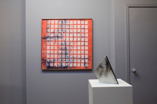 AS A SHADOW SMILES: FRANK HAINES, CHRISTOPHER GARRETT, REUBEN LORCH-MILLER, ROBBIE MCDONALD,Installation view, Jackie Klempay Gallery, Brooklyn, NY, 2013.