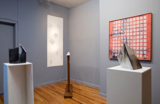 AS A SHADOW SMILES: FRANK HAINES, CHRISTOPHER GARRETT, REUBEN LORCH-MILLER, ROBBIE MCDONALD,Installation view, Jackie Klempay Gallery, Brooklyn, NY, 2013.