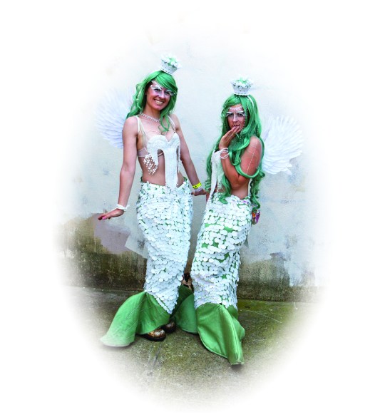 Megan Mantia and Leone Reeves, The Mermaid Parade, Coney Island, New York, 2013